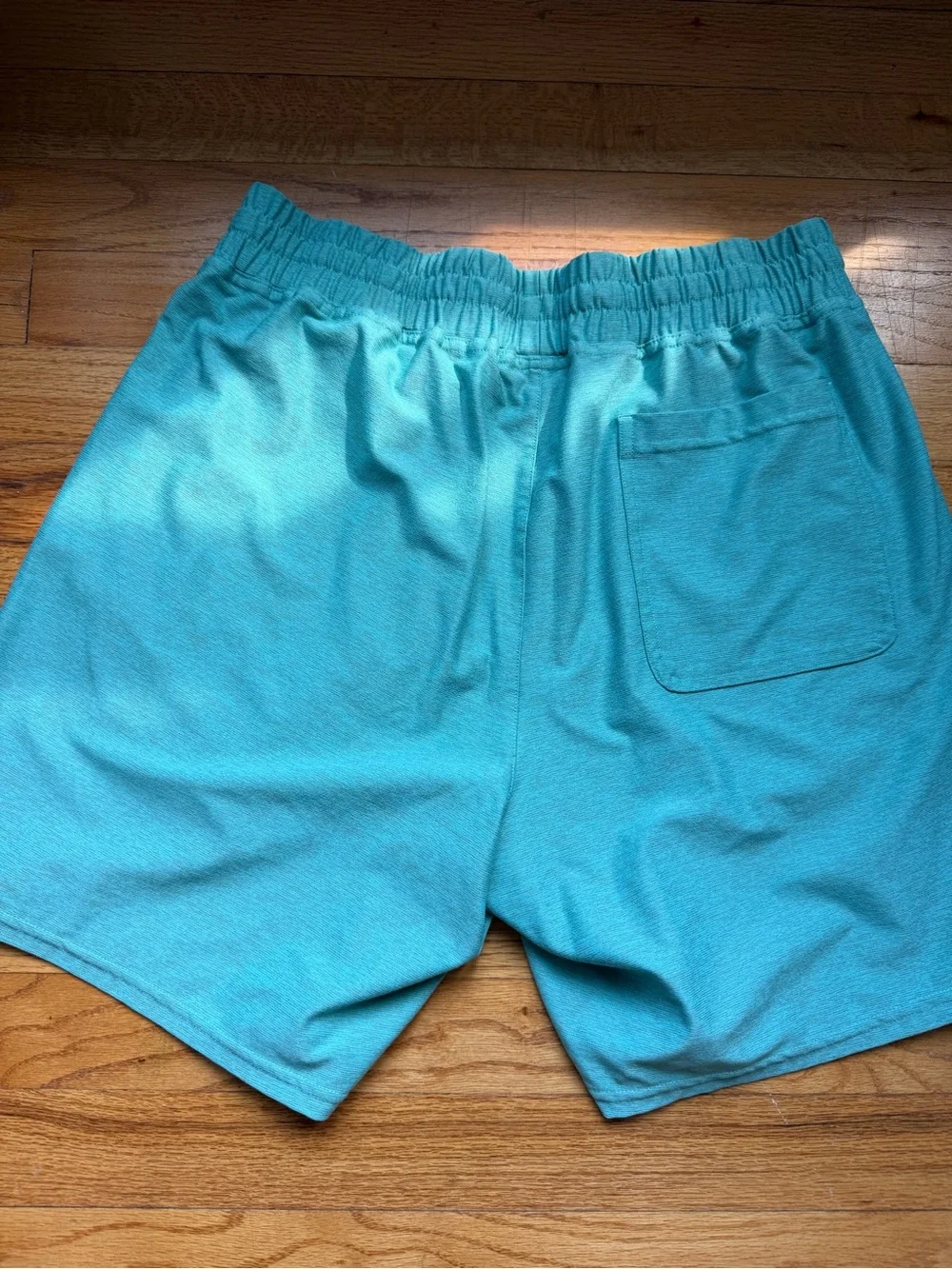 Outdoor Voices Turquoise Drawstring Athletic Shorts
